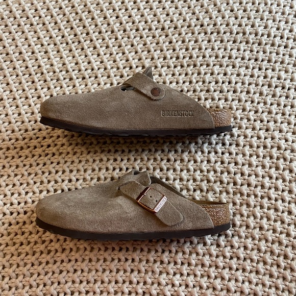 Birkenstock Boston taupe suede - Picture 3 of 5